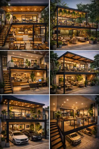 Mezannine Cafe Modern di Lembang